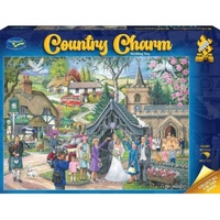 Holdson Country Charm: Wedding Day Jigsaw Puzzle 1000 Pieces