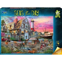 Holdson Seas the Day: Harbour Inn Adult Jigsaw Puzzle 1000 Pieces