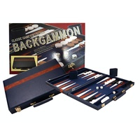 Backgammon Blue Vinyl 15" (HSN00315)