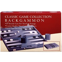 BACKGAMMON 15" VINYL, STITCHED (HSN38015)