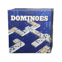 Hansen Timeless Games Dominoes Classic Game 2-Players Ages 6+ (HSN741861)