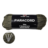 Innercore 550 Olive Paracord 100ft 7 Strand for Camping & Hiking (IC-8133)
