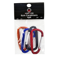 Innercore Carabiners Great for Organizing Keys 6cm 4 Pack (IC-8690)
