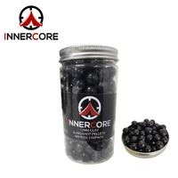 Innercore Clay Slingshot Pellets Black 12mm 210 Pack (IC-C12210-B)