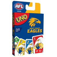 Uno AFL West Coast Eagles Card Game (IMA14903)