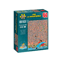 Jumbo Jan Van Haasteren Wheres is the Leak Jigsaw Puzzle 500pcs (JUM00031)