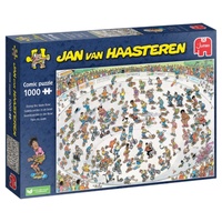 Jumbo Jan van Haasteren: Skateboarding in Bowl Jigsaw Puzzle 1000 Pieces