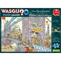 Jumbo Wasgij Retro Mystery 8 The Final Hurdle Jigsaw Puzzle 1000pcs (JUM00330)
