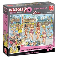 Jumbo Wasgij? Retro Destiny 9 Super Models! Jigsaw Puzzle 1000 Pieces