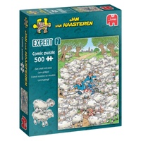 Jumbo Jan van Haasteren: Ewe Shall Not Pass! Jigsaw Puzzle 500 Pieces