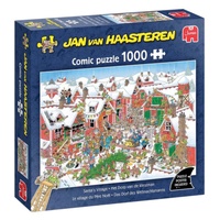 Jumbo Jan van Haasteren: Santa's Village Jigsaw Puzzle 1000 Pieces