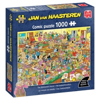 Jumbo Jan van Haasteren: The Retirement Home Jigsaw Puzzle Square Box 1000pc
