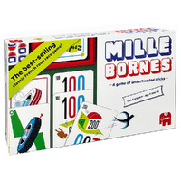 Jumbo Mille Bornes Racing Card Game 2-8 Players Ages 6+ (JUM100508)