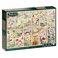 A Year of the Country Diary Jigsaw Puzzles 1000 Pieces (JUM11305)