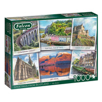 Greeting From Scotland Jigsaw Puzzles 1000 Pieces (JUM11325)