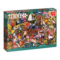 ANIMAL KINGDOM Jigsaw Puzzles 1000 Pieces (JUM18568)