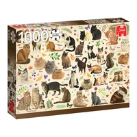 Cats Poster 1000pcs (JUM18595)