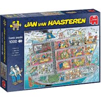 Jumbo Jan Van Haasteren Cruise Ship Jigsaw Puzzle 1000pcs (JUM20021)
