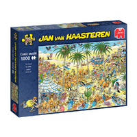 Jumbo Jan Van Haasteren The Oasis Jigsaw Puzzle 1000 Pieces (JUM20048)