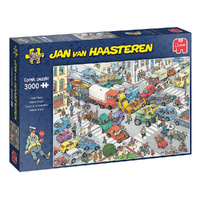 Jumbo Jan Van Haasteren Traffic Chaos Jigsaw Puzzle 3000 Pieces (JUM20074)
