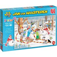 Jumbo Jan Van Haasteren Junior 10 The Snowman Jigsaw Puzzle 150pcs (JUM20081)