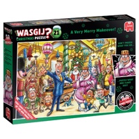 Jumbo Wasgij? Christmas 21: A Very Merry Makeover! Jigsaw Puzzle 2 x 1000pcs