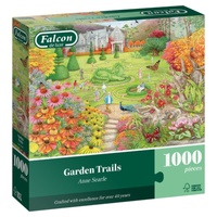Jumbo Falcon: Garden Trails Jigsaw Puzzle incl Poster 1000 Pieces