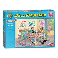 Jumbo Jan van Haasteren Junior 20: Clay Art Jigsaw Puzzle 150 Pieces