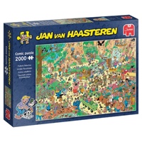 Jumbo Jan van Haasteren: Flutterly Fabulous Jigsaw Puzzle 2000 Pieces