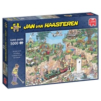 Jumbo Jan van Haasteren: The Golf Course Jigsaw Puzzle incl Poster 5000 Pieces