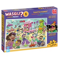 Jumbo Wasgij Junior 1: Iced Screams! Jigsaw Puzzle 240 Pieces