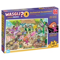 Jumbo Wasgij Junior 3: Enchanted Encounters! Jigsaw Puzzle 240 Pieces