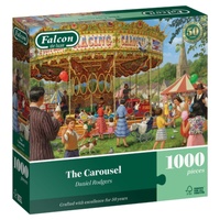 Jumbo Falcon: The Carousel Jigsaw Puzzle incl Poster 1000 Pieces