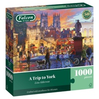 Jumbo Falcon: A Trip to York Jigsaw Puzzle incl Poster 1000 Pieces