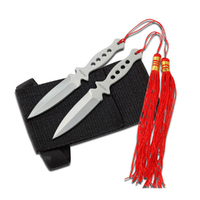 Perfect Point Stainless Steel Throwing Knives 133mm 2 Pack (K-90-15)