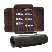 M-Tech USA 24 Slot Knife Roll-Up Carrying Case (K-C-KR2)