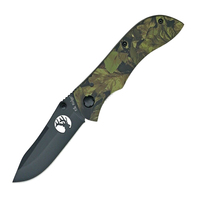 Elk Ridge Camo Handle Liner Lock Folding Pocket Knife (K-ER-015)