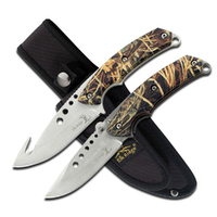 Elk Ridge Jungle Camo Stainless Steel Hunting Knife Set (K-ER-054CA)