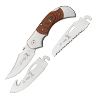 Elk Ridge Interchangeable Blade Folding Knife w/ Sheath (K-ER-055)