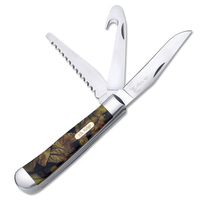 Elk Ridge Gentlemens Knife Camo Handle 108mm Closed Length (K-ER-089C)