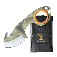 Elk Ridge Outdoor Knife w/ Gut Hook 137mm (K-ER-127)