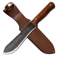 Elk Ridge Cherry Wood Knife w/ Sheath 295mm (K-ER-200-12L)
