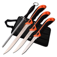 Elk Ridge Hi-Vis Fillet Knife Set (K-ER-200-13SET)