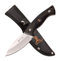 Elk Ridge Black Pakkawood Hunting Knife 203mm (K-ER-200-22BK)