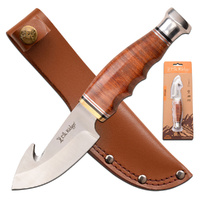 Elk Ridge Outskirt Gut Hook Skinner Knife 184mm (K-ER-200-29LBR)
