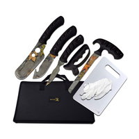 Elk Ridge Game Processing Set w/ Cutting Board & Storage Case (K-ER-925)