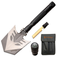 Elk Ridge Survival Multi Function Shovel 394mm with Compass & Pouch (K-ER-962)