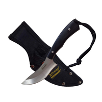 Elk Ridge Evolution Wooden Handle Skinner Knife 190mm (K-ERE-FIX012BK)