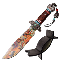 Fantasy Master Native American Art Knife 355mm (K-FMT-050NA)