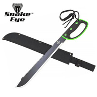 Snake Eye Green Machete incl Nylon Sheath 610mm (K-HK-770GN)
